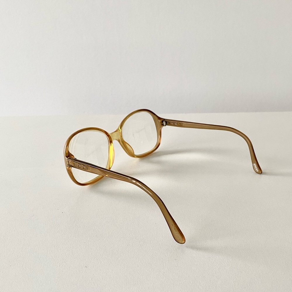 Vintage Zeiss West Germany Acetate Oversized Eyeglasses *FRAMES ONLY* - Picture 5 of 16